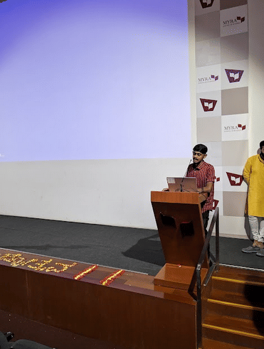 MYRA School of Business Mysore Kannada Rajayotsava photo 19